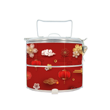BDARI Tiffin Carrier - Chinese Ornament (Nationwide Delivery)
