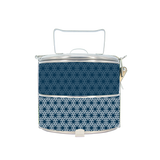 BDARI Tiffin Carrier - Blue A Batik (Nationwide Delivery)