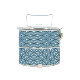 BDARI Tiffin Carrier - Blue Batik (Nationwide Delivery)