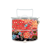BDARI Tiffin Carrier - Red Batik (Nationwide Delivery)