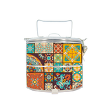 BDARI Tiffin Carrier - Mix Patchwork  (Nationwide Delivery)
