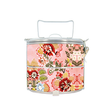 BDARI Tiffin Carrier - Red Damask (Nationwide Delivery)