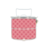 BDARI Tiffin Carrier - Pink Batik (Nationwide Delivery)