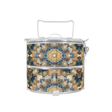 BDARI Tiffin Carrier - Glory Blue Mandala (Nationwide Delivery)