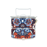 BDARI Tiffin Carrier - Orange Blue Blossom (Nationwide Delivery)