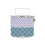 BDARI Tiffin Carrier - Blue White Batik (Nationwide Delivery)