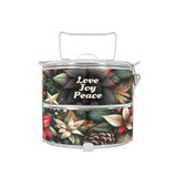 BDARI Tiffin Carrier - Love Joy Peace