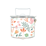 BDARI Tiffin Carrier - Orange Floral Garden (Nationwide Delivery)