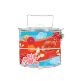 BDARI Tiffin Carrier - Crimson Garden (Nationwide Delivery)