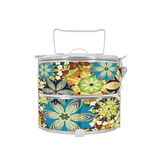 BDARI Tiffin Carrier - Green Floral Mandala (Nationwide Delivery)
