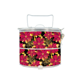 BDARI Tiffin Carrier - XMas Poinsetia (Nationwide Delivery)