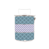 BDARI Tiffin Carrier - Blue White Batik (Nationwide Delivery)