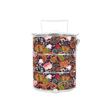 BDARI Tiffin Carrier - Rose Paisley (Nationwide Delivery)