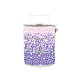 BDARI Tiffin Carrier - Purple Arabesque (Nationwide Delivery)