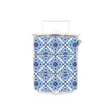 BDARI Tiffin Carrier - Mediterranean Porcelain (Nationwide Delivery)