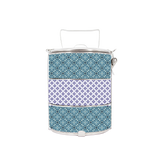 BDARI Tiffin Carrier - Mix Blue White Batik (Nationwide Delivery)
