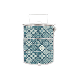 BDARI Tiffin Carrier - Arabic Azulejos Tiles (Nationwide Delivery)