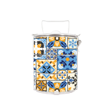 BDARI Tiffin Carrier - Spanish Pottery (Nationwide Delivery)