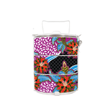 BDARI Tiffin Carrier - Pink Batik Flower (Nationwide Delivery)