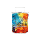 BDARI Tiffin Carrier - Abstract Batik  (Nationwide Delivery)