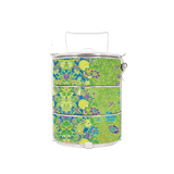 BDARI Tiffin Carrier - Green Batik (Nationwide Delivery)