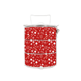 BDARI Tiffin Carrier - Red Christmas (Nationwide Delivery)