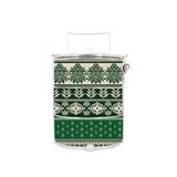 BDARI Tiffin Carrier - Green Aztec (Nationwide Delivery)