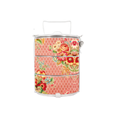 BDARI Tiffin Carrier - Antique Floral (Nationwide Delivery)