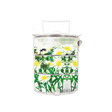 BDARI Tiffin Carrier - White Floral Botanic (Nationwide Delivery)