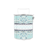 BDARI Tiffin Carrier - Blue Floral Mandala (Nationwide Delivery)