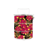 BDARI Tiffin Carrier - XMas Poinsetia (Nationwide Delivery)