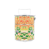 BDARI Tiffin Carrier - Orange Green Batik (Nationwide Delivery)
