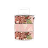 BDARI Tiffin Carrier - Pink Floral Batik (Nationwide Delivery)