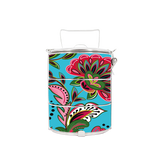 BDARI Tiffin Carrier - Nyona Blue Flower (Nationwide Delivery)