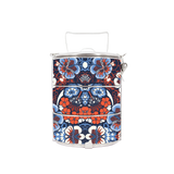 BDARI Tiffin Carrier - Orange Blue Blossom (Nationwide Delivery)