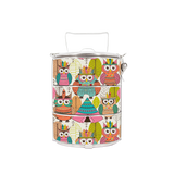 BDARI Tiffin Carrier - Red Indian Owl (Nationwide Delivery)