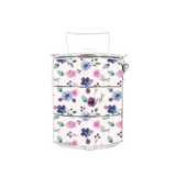 BDARI Tiffin Carrier - Purple Blue Floral (Nationwide Delivery)