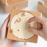Personalised Wooden Music Box - Our Little World (Nationwide Delivery)
