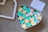 Tiffany Blue Roses Flower Box