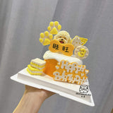 4inch Snow Cake-Custom Pet Birthday Cake