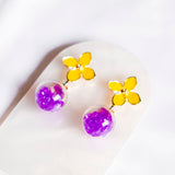 Blossom Candy Handmade Gold Earrings | (Nationwide Delivery)
