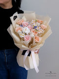 Scentales My Sweet Valentine Soap Flower Bouquet (Johor Bahru Delivery)