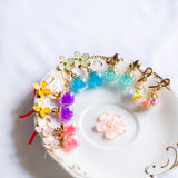 Blossom Candy Handmade Gold Earrings | (Nationwide Delivery)