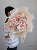 Scentales My Sweet Valentine Soap Flower Bouquet (Johor Bahru Delivery)