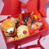 Ribbon Delight Fruit Box - Red