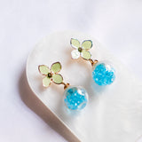Blossom Candy Handmade Gold Earrings | (Nationwide Delivery)