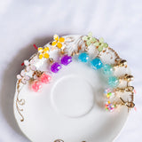 Blossom Candy Handmade Gold Earrings | (Nationwide Delivery)