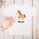 Personalised Romper / Kids Tee - Baby Horse (Nationwide Delivery)