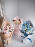 Vintage Soap Flower Bouquet