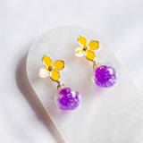 Blossom Candy Handmade Gold Earrings | (Nationwide Delivery)